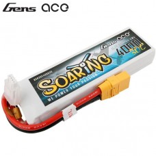 Gens ace Li-Po 4S 14.8V 4000mAh 30C Soaring with EC5